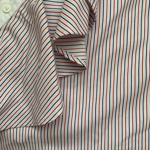 English factory button down ruffle shirt - Picture 2 of 9